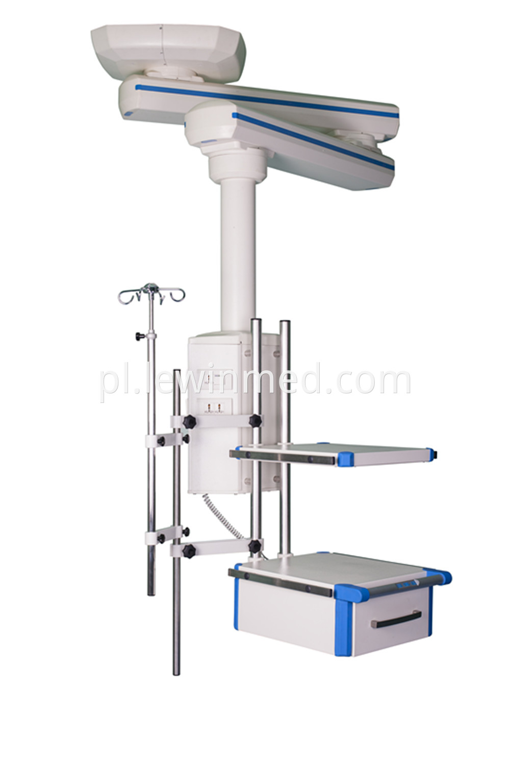 Double arm electric medical pendant